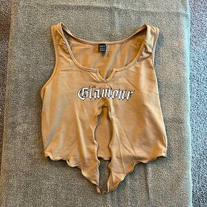 Glamour Cutout Top